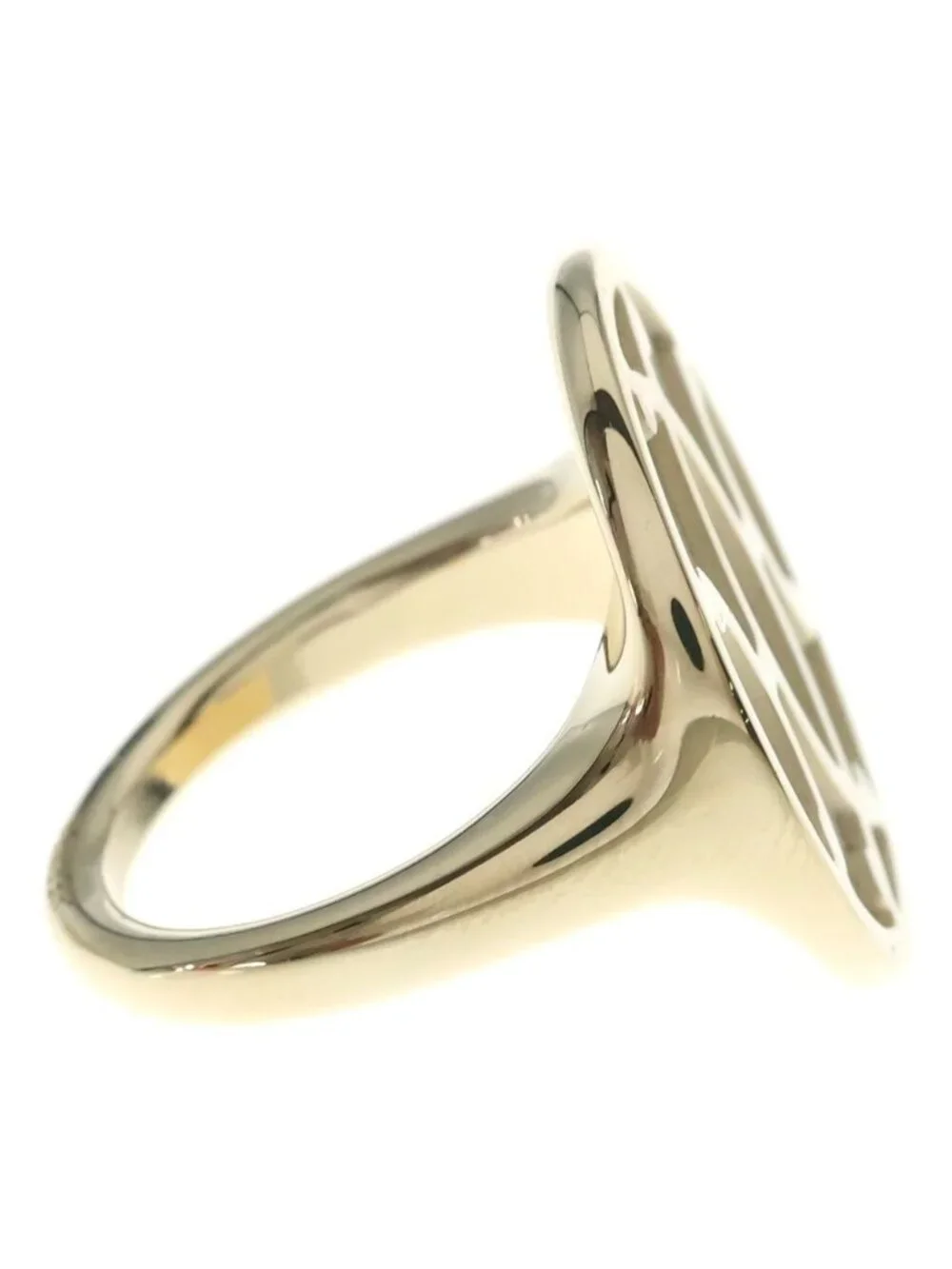 Hermes Lift Scarf Ring Gold